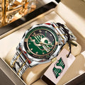 Saskatchewan Roughriders 2025 Grey Cup Champions Alloy Luxury Quartz Watch - TANTN18920