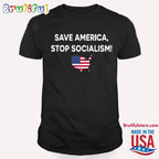 Save America Stop Socialism Unisex T Shirt