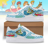 Scooby-Doo Beach Air Force Shoes