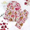Scooby-Doo Bee Mine Valentine Pink Pajamas Set
