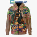 Scooby Doo Come Inside With Me In Halloween Night Hoodie T-Shirt