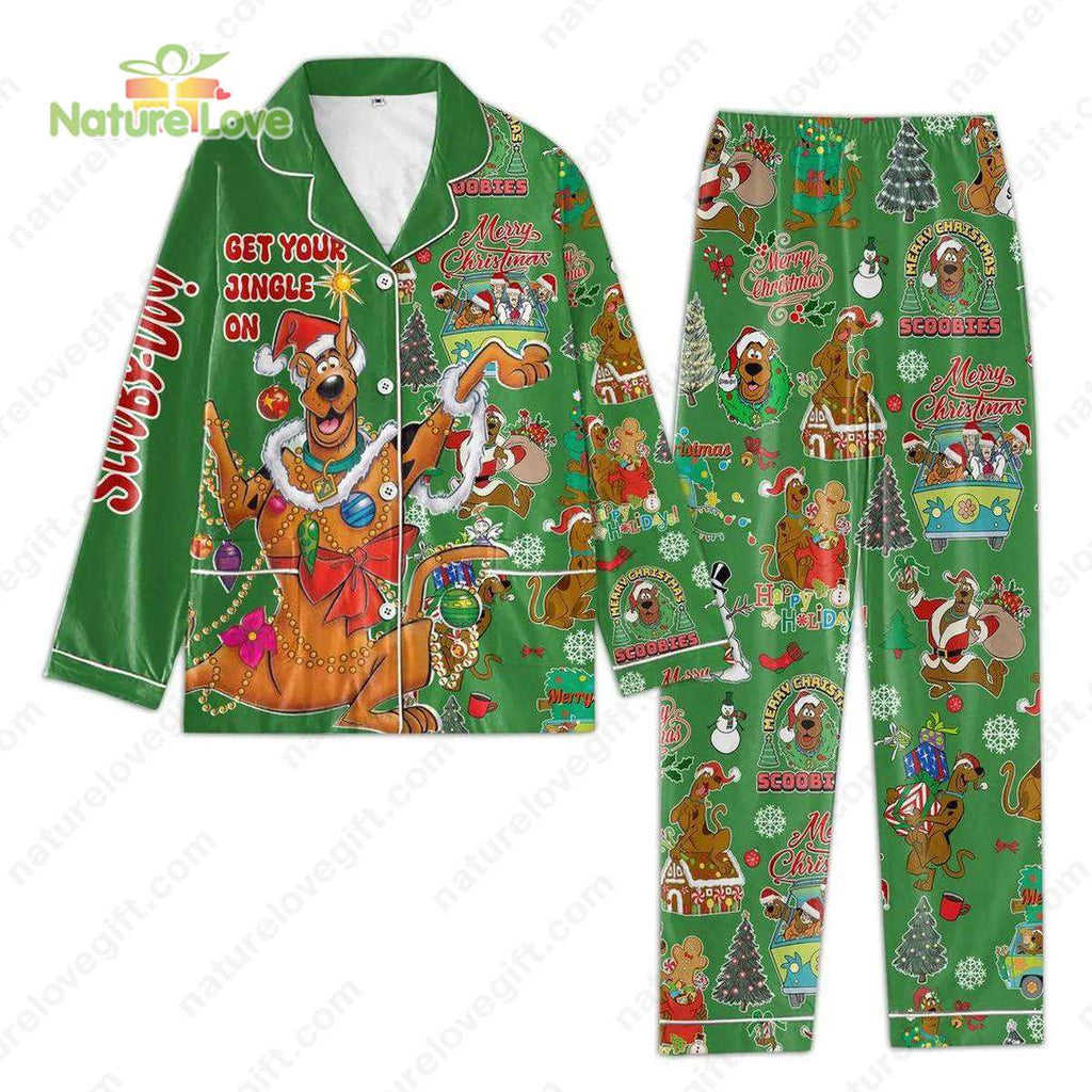 Scooby Doo Merry Christmas Get Your Jingle On Pajamas Set