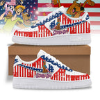 Scooby-Doo US Flag Air Force Shoes