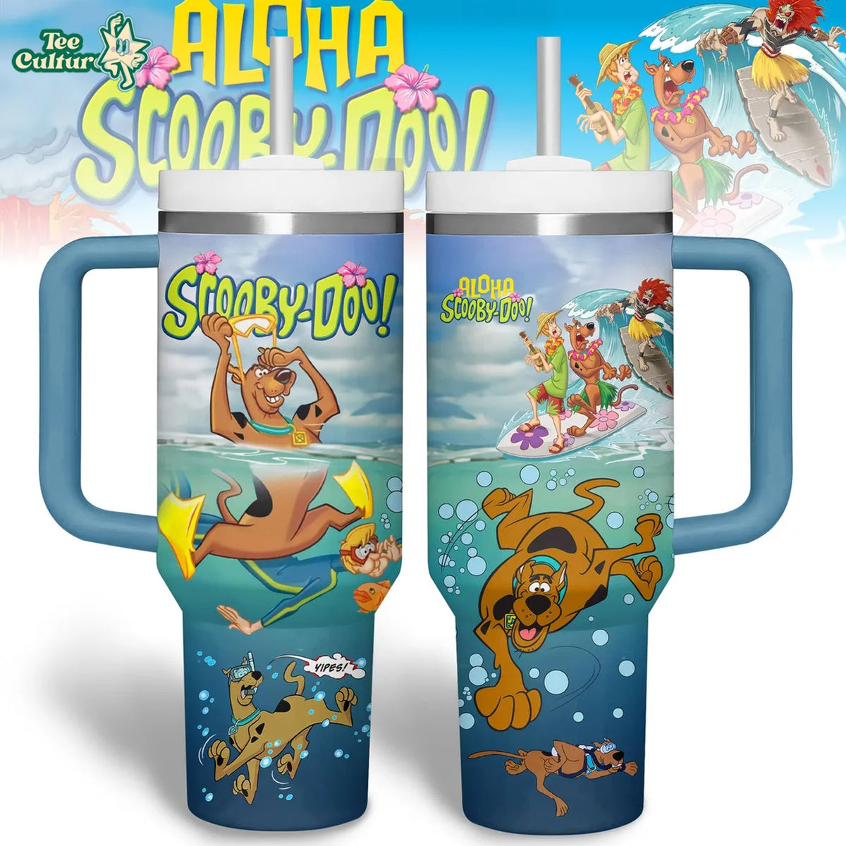Scooby-doo 40oz Stanley Tumbler