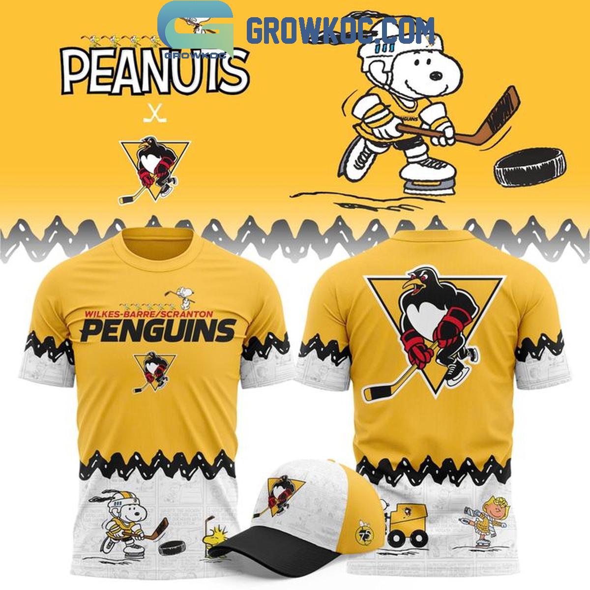 Scranton Penguins Peanuts Night 2026 Hoodie Shirt