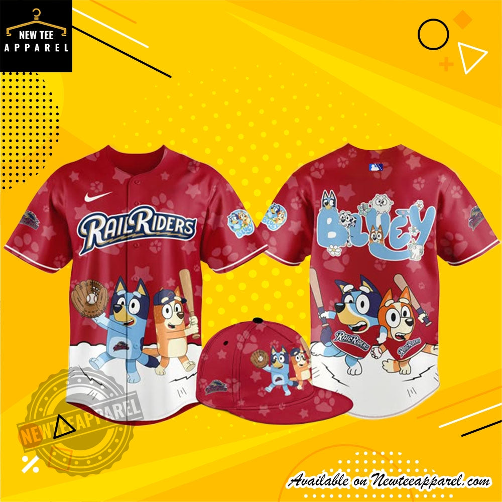 Scranton Railriders Bluey Baseball Jersey 2026