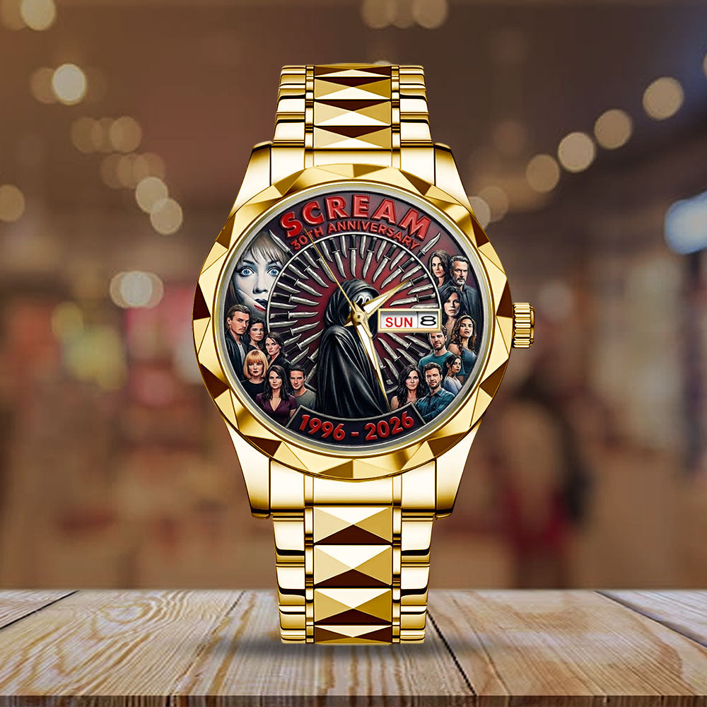 Scream 30th Anniversary Alloy Luxury Quartz Watch - TMTHU3696