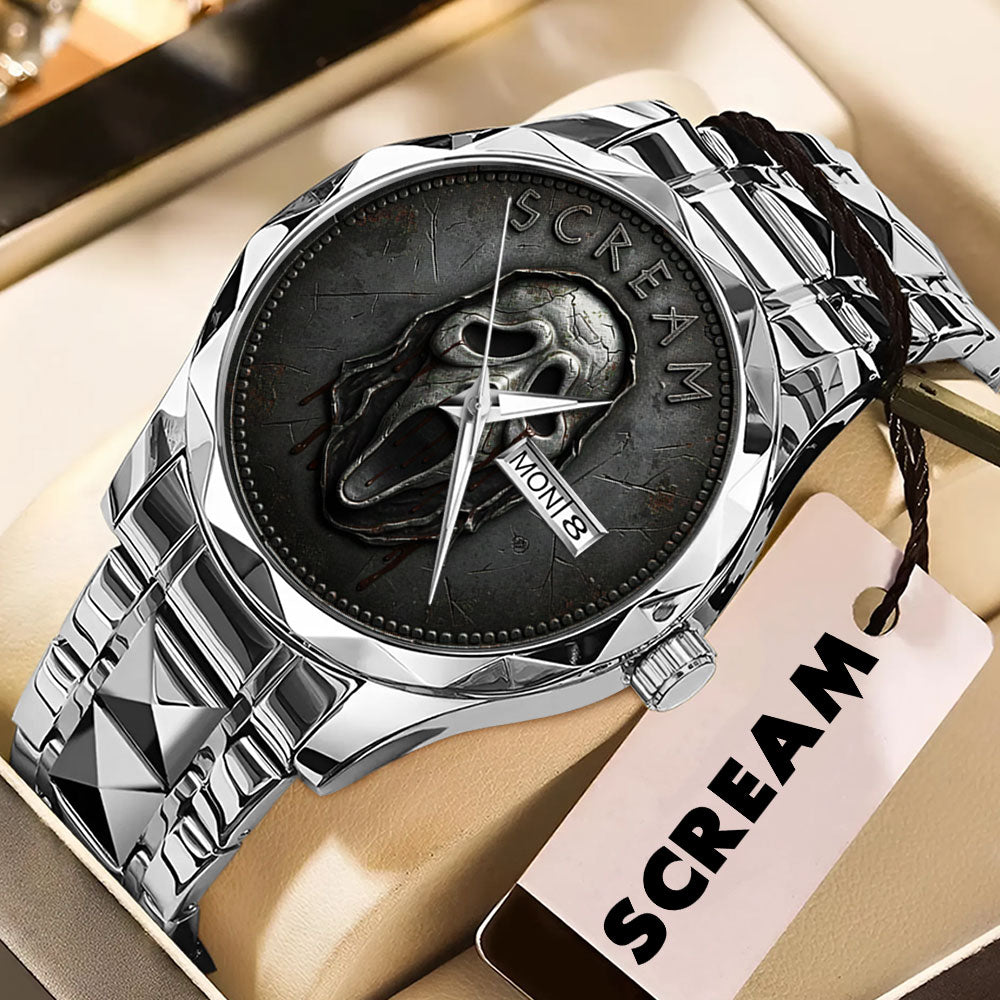 Scream 30th Anniversary Alloy Luxury Quartz Watch - GNE4838