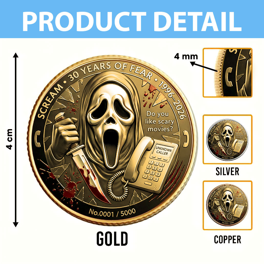 Scream 30th Anniversary Commemorative Coin – MAITM15256
