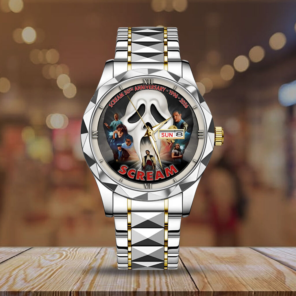 Scream 30th Anniversary 2026 Alloy Luxury Quartz Watch - TMTHU3814