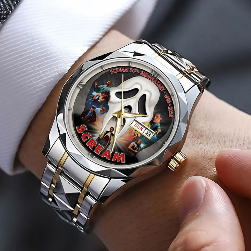 Scream 30th Anniversary 2026 Alloy Luxury Quartz Watch - TMTHU3814