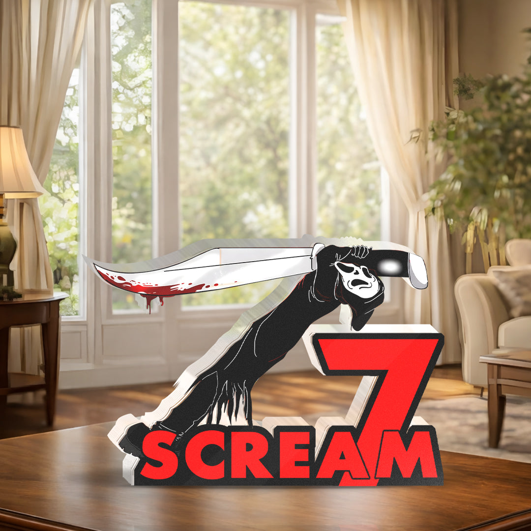 Scream Custom Shape Acrylic Plaque – HOATT16360