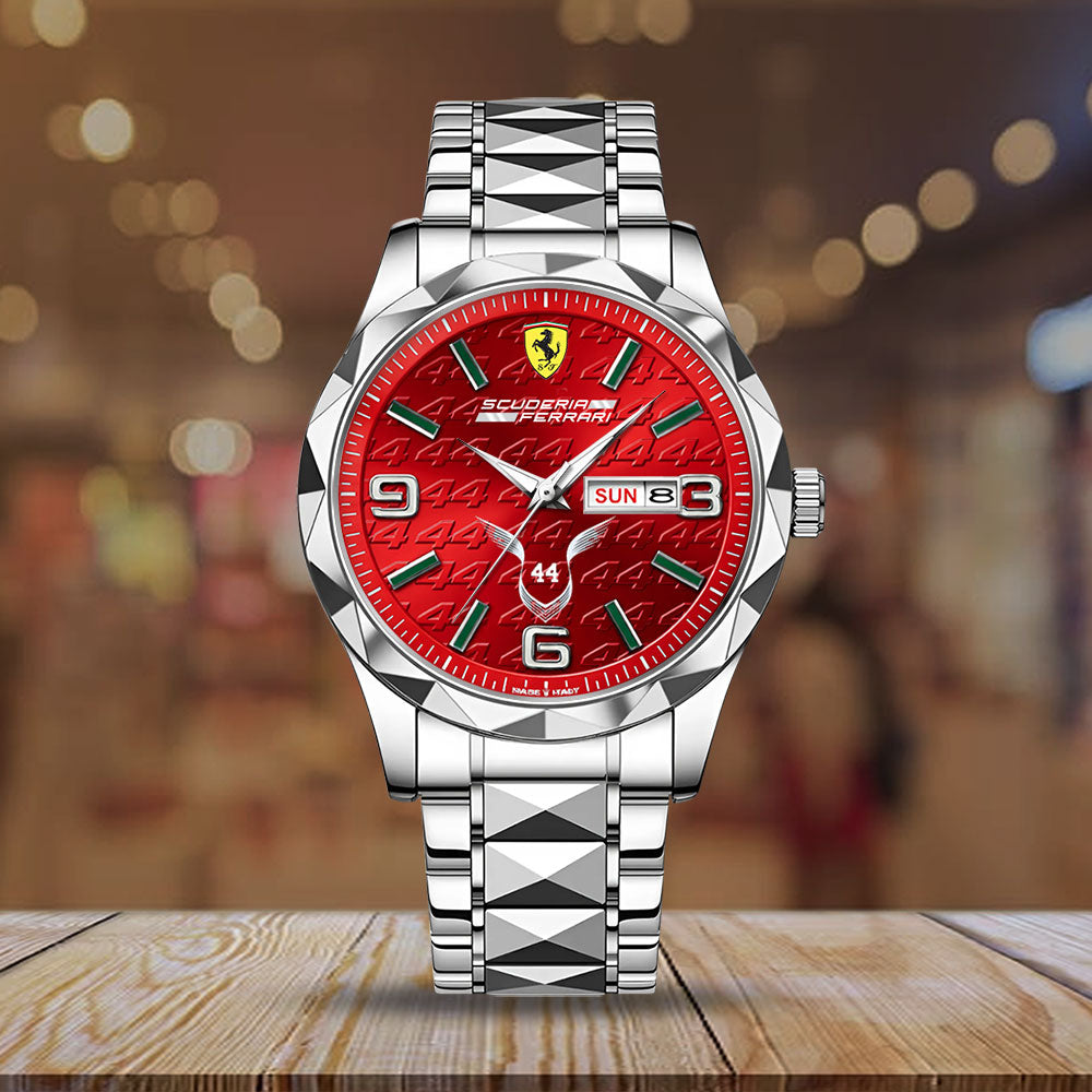 Scuderia Ferrari x Lewis Hamilton Alloy Luxury Quartz Watch - TMTHU4401
