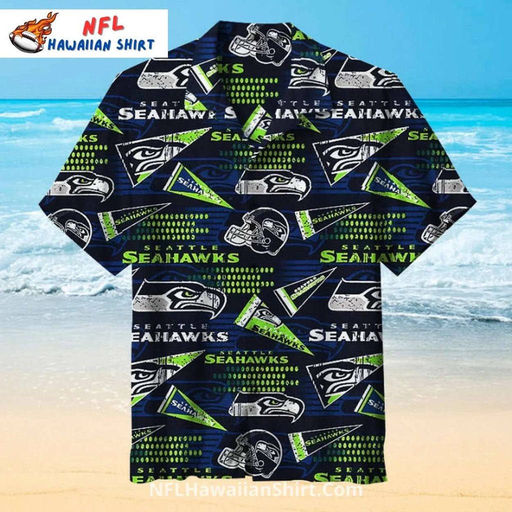 Seahawks Championship Celebration Button-Up Shirt