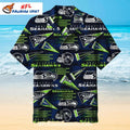 Seahawks Championship Celebration Button-Up Shirt