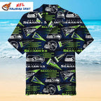 Seahawks Championship Celebration Button-Up Shirt