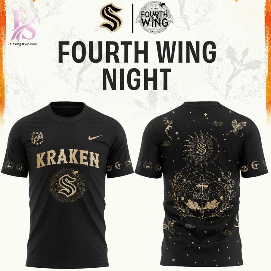 Seattle Kraken Fourth Wings Night 2026 Shirt