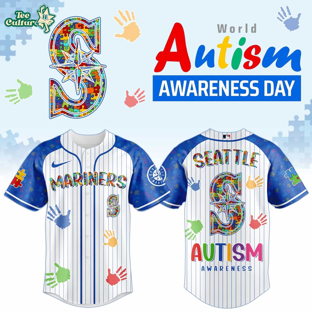 Seattle Mariners – Autism Awareness 2026 Limited Editions Jersey