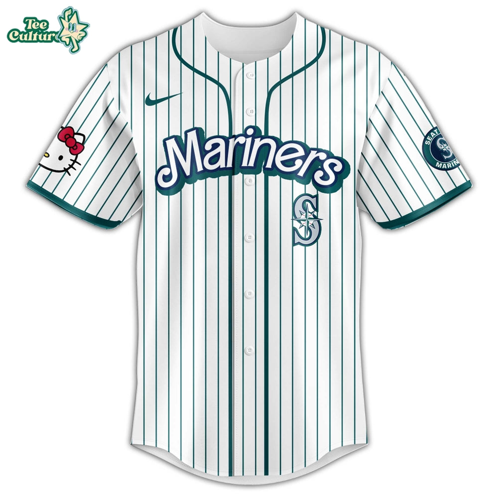 Seattle Mariners MLB 2026 Hello Kitty Limited Fan Jersey