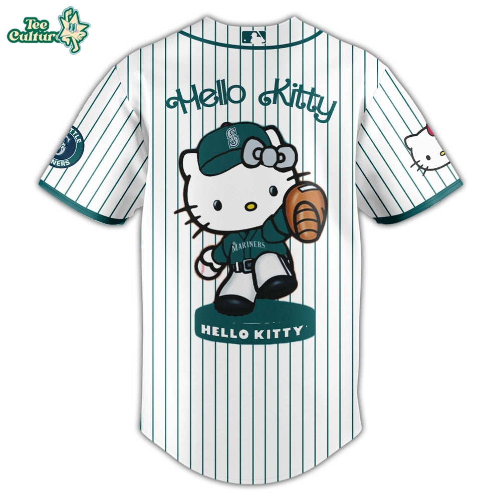Seattle Mariners MLB 2026 Hello Kitty Limited Fan Jersey