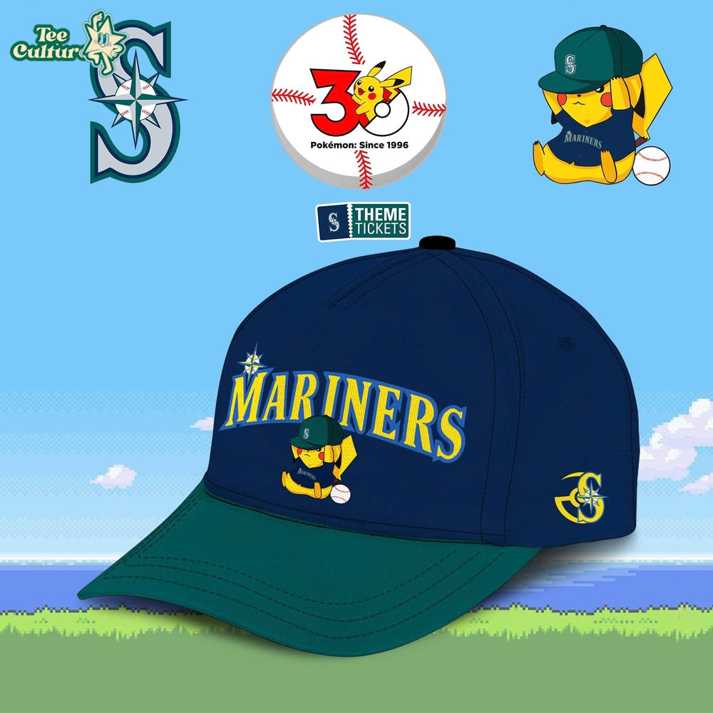 Seattle Mariners MLB x Pokémon Celebrates 30 Years Limited Editions Jersey 2026