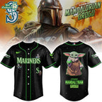 Seattle Mariners x The Mandalorian & Grogu Special Edition Baseball Jersey
