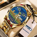 Seattle Seahawks 2025 Super Bowl LX Champions Alloy Luxury Quartz Watch - TMTHU3895
