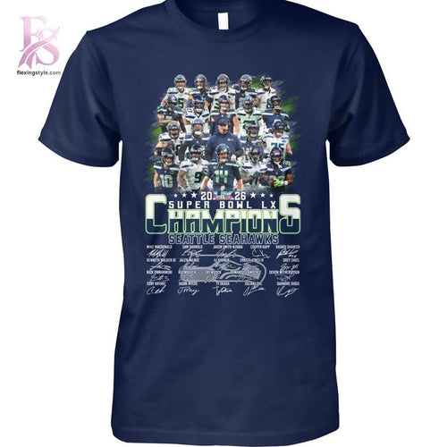 Seattle Seahawks 2026 Super Bowl LX Shirt