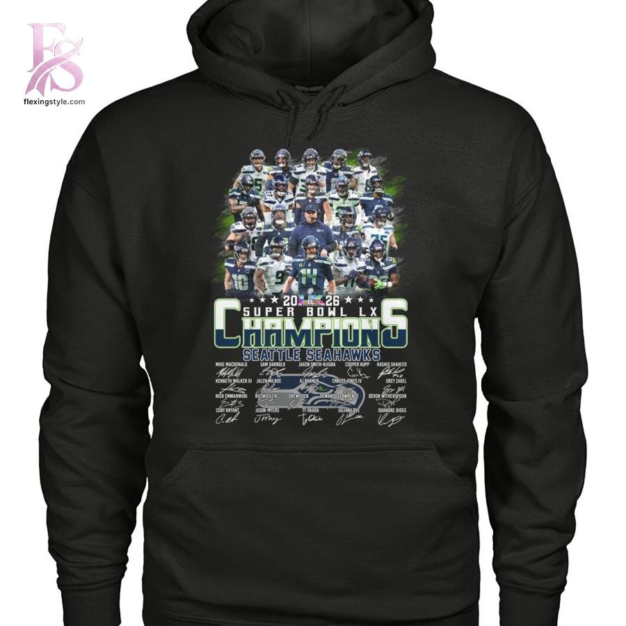 Seattle Seahawks 2026 Super Bowl LX Shirt