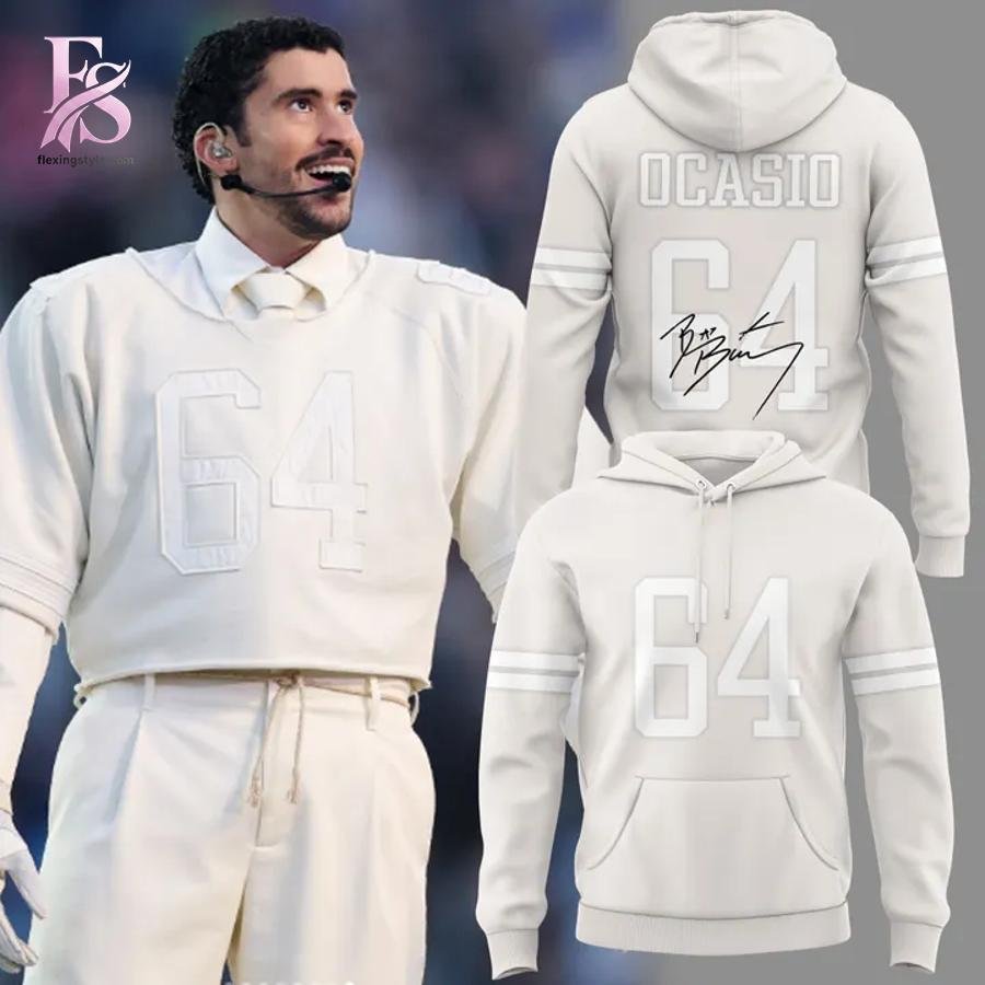Seattle Seahawks Bad Bunny Ocasio 64 Shirt