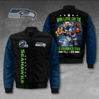 Seattle Seahawks 3D Bomber Jacket – HOATT12824