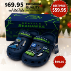 Seattle Seahawks Crocband Charms Crocs 2026