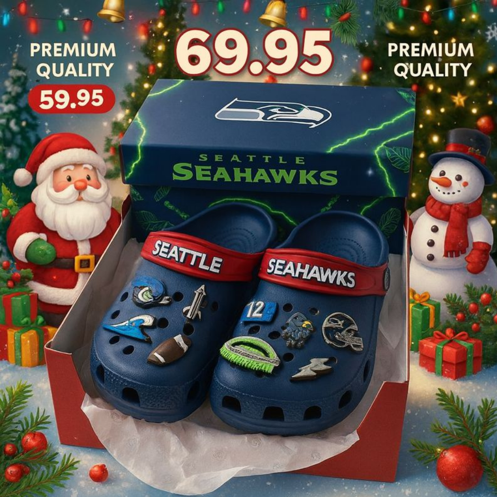 Seattle Seahawks Crocband Charms Crocs 2026
