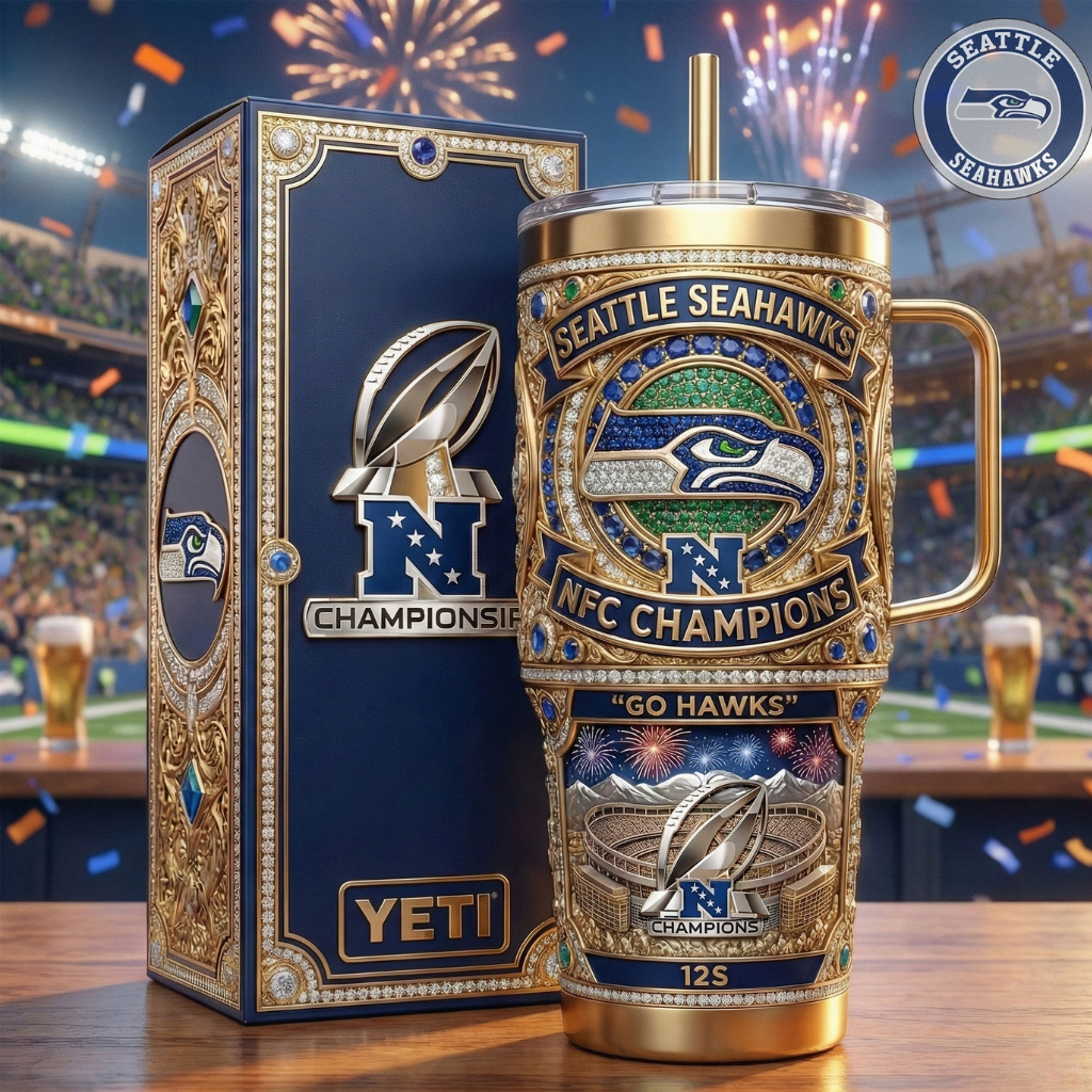 COLLECTION Seattle Seahawks NFC Champion Tumbler