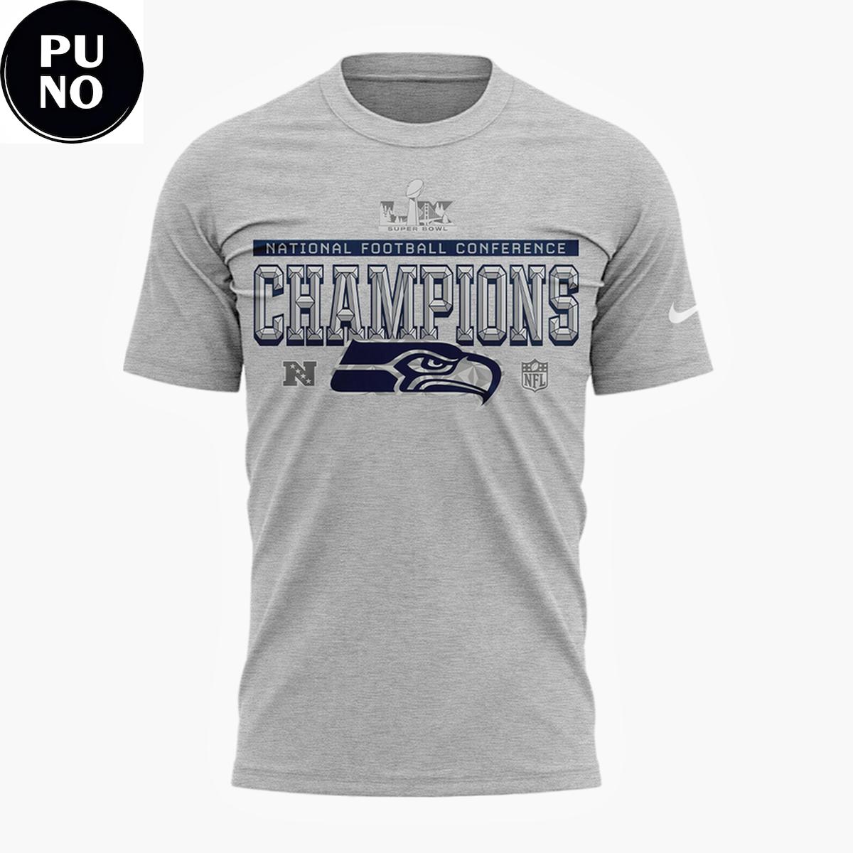 Seattle Seahawks NFC Champions Locker Room Trophy Hoodie Shirt