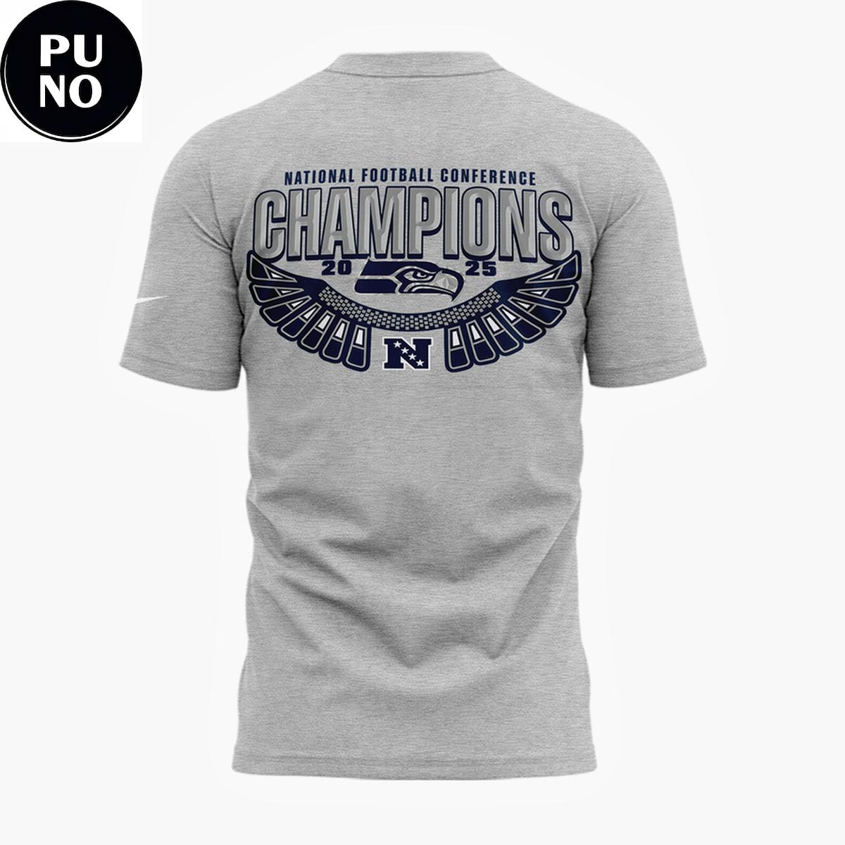 Seattle Seahawks NFC Champions Locker Room Trophy Hoodie Shirt