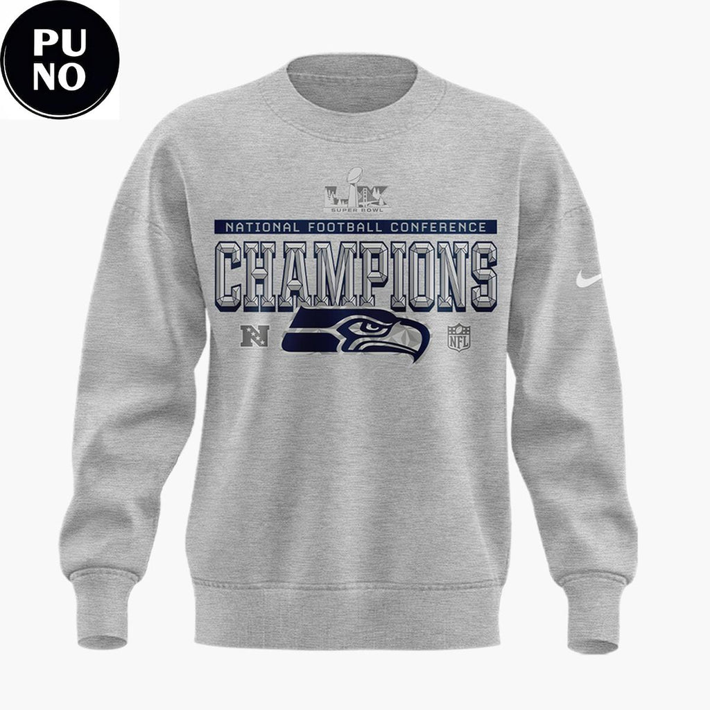 Seattle Seahawks NFC Champions Locker Room Trophy Hoodie Shirt