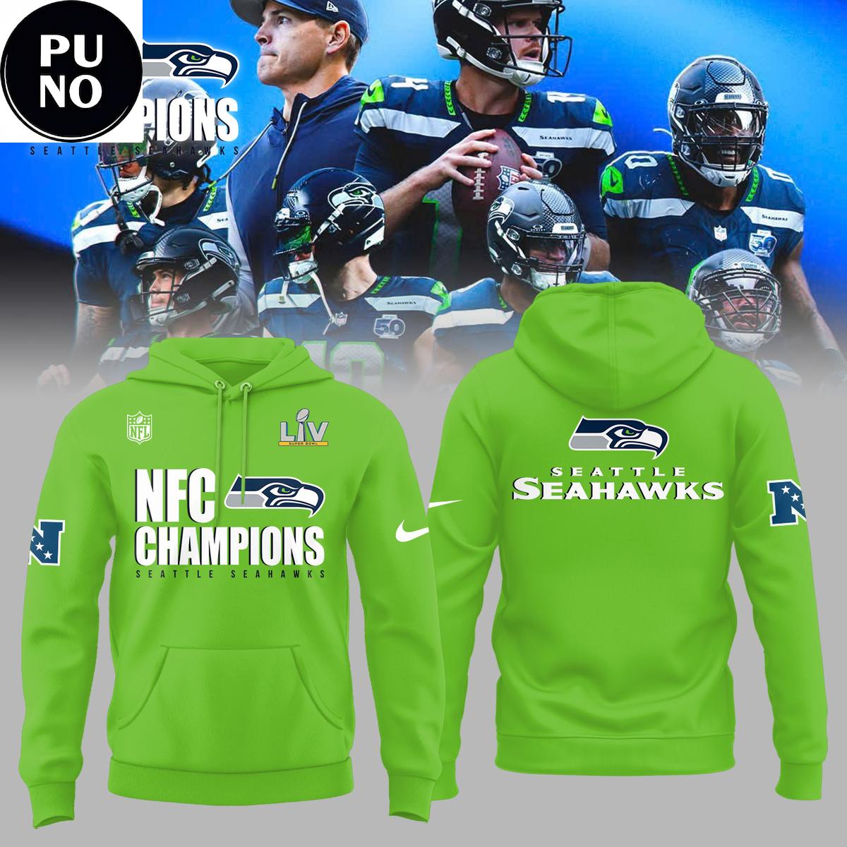 Seattle Seahawks NFC Champions Super Bowl 2026 Hoodie