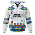 Seattle Seahawks NFL Autism Awareness Personalized Hoodie T Shirt
