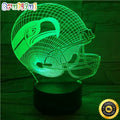 Seattle Seahawks Night Light 3D Illusion LED Lamp