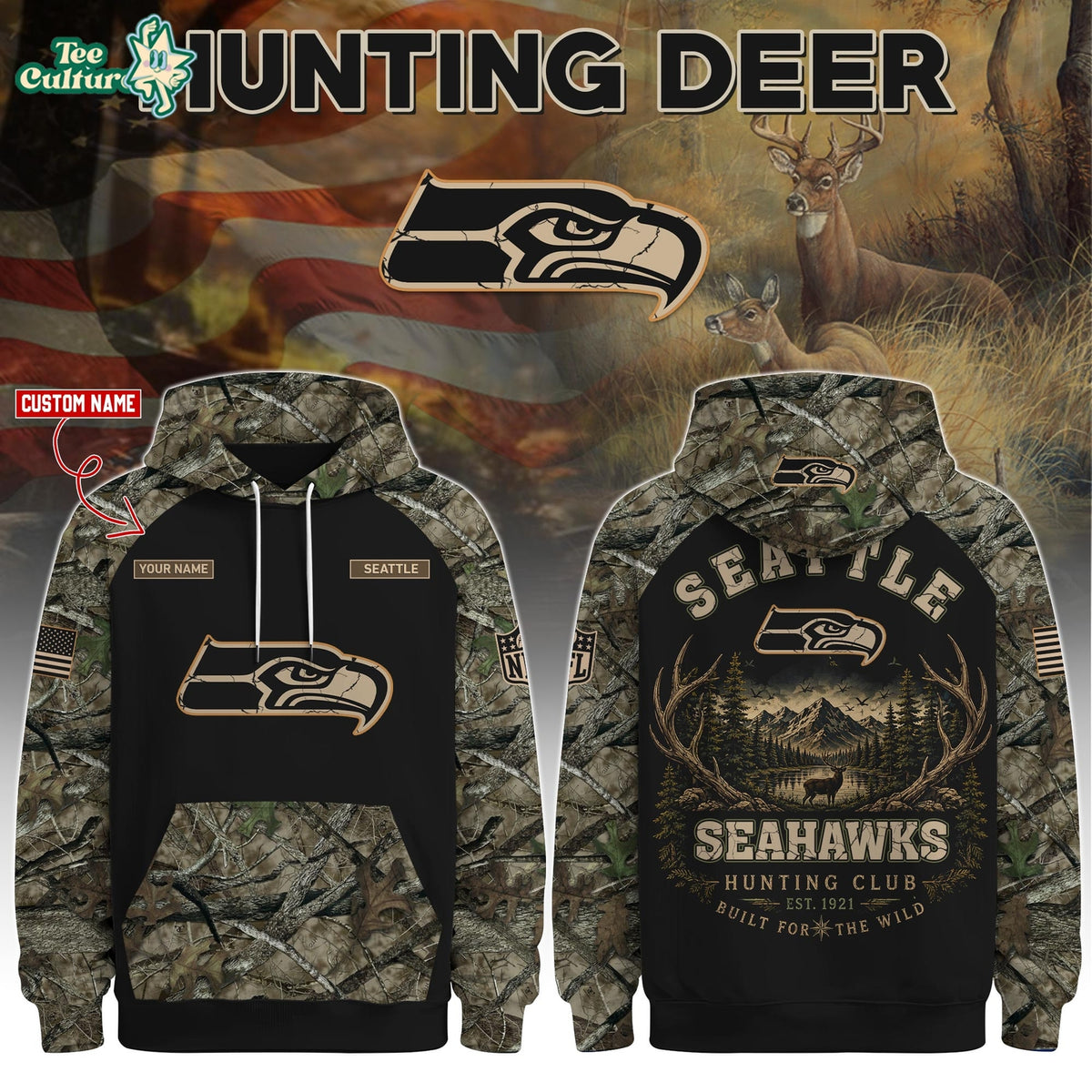 Seattle Seahawks Special Hunting Season 2026 Limited Edition Hoodie