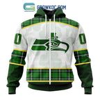 Seattle Seahawks St. Patrick Day Personalized Hoodie Shirts
