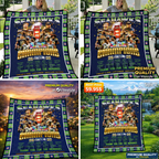 Seattle Seahawks Super Bowl 2026 Quilt Blanket