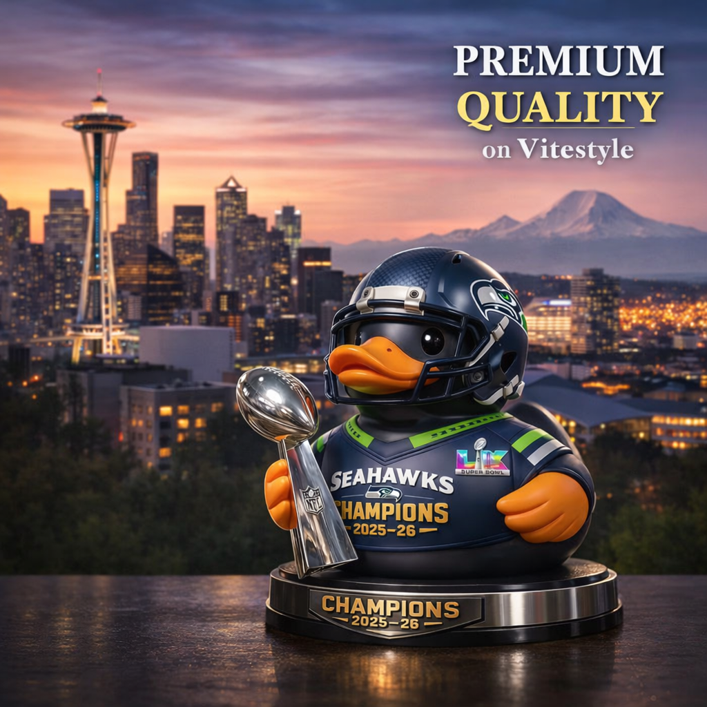 Seattle Seahawks Super Bowl Champion Rubber Duck