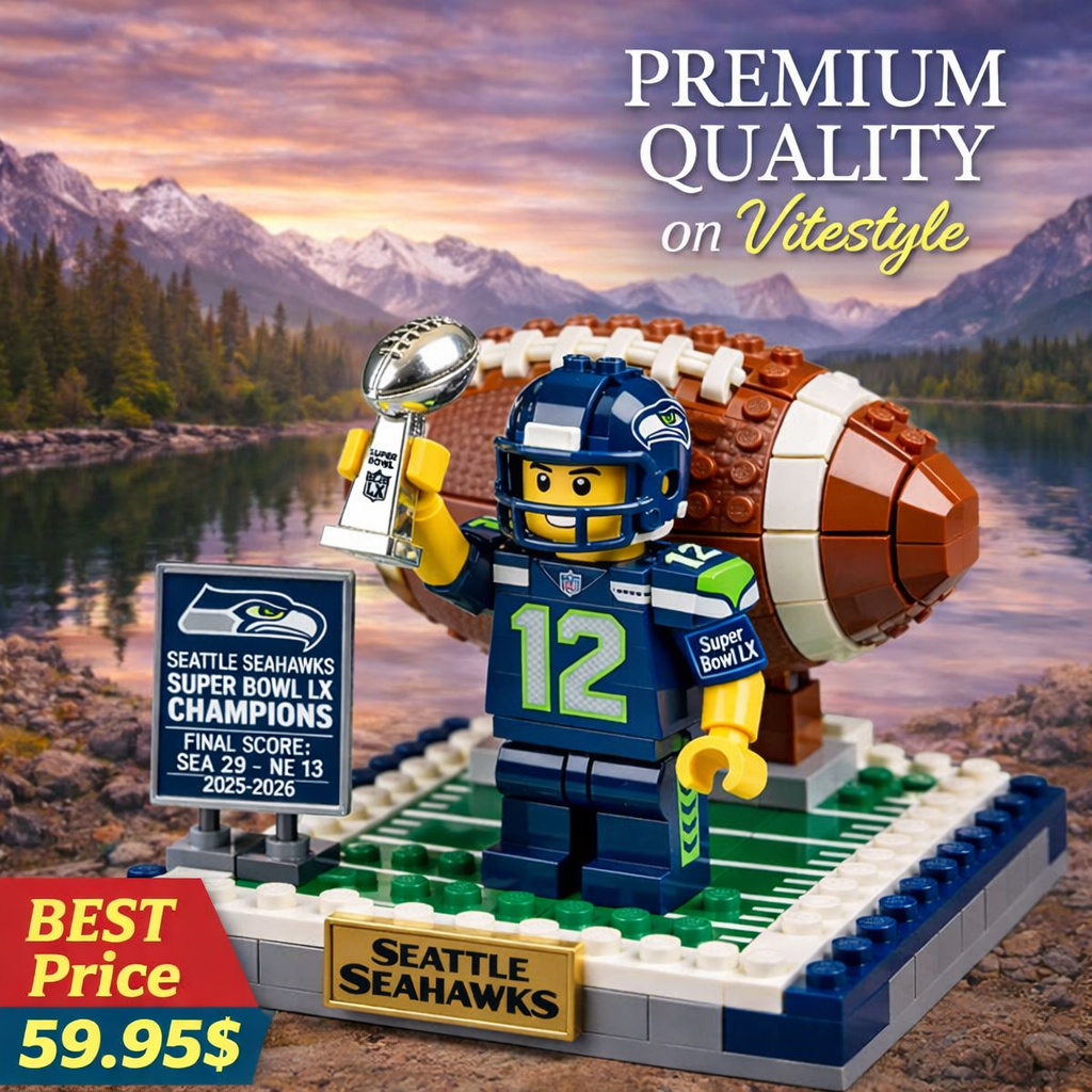 Seattle Seahawks Super Bowl Champions 2026 Brick Edition