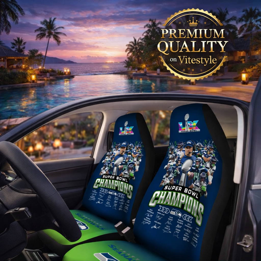 Seattle Seahawks Super Bowl Champions Car Seat Covers