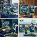 Seattle Seahawks Super Bowl LX Champions Commemorative Building Block Set