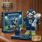 Seattle Seahawks Super Bowl LX Champions Commemorative Building Block Set
