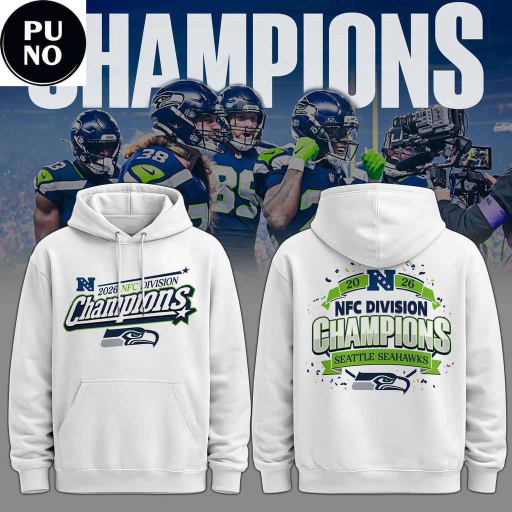 Seattle Seahawks x NFC Division Champions 2026 Hoodie T-Shirt