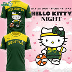 Seattle Storm Hello Kitty Night 2026 Collector Edition Shirt